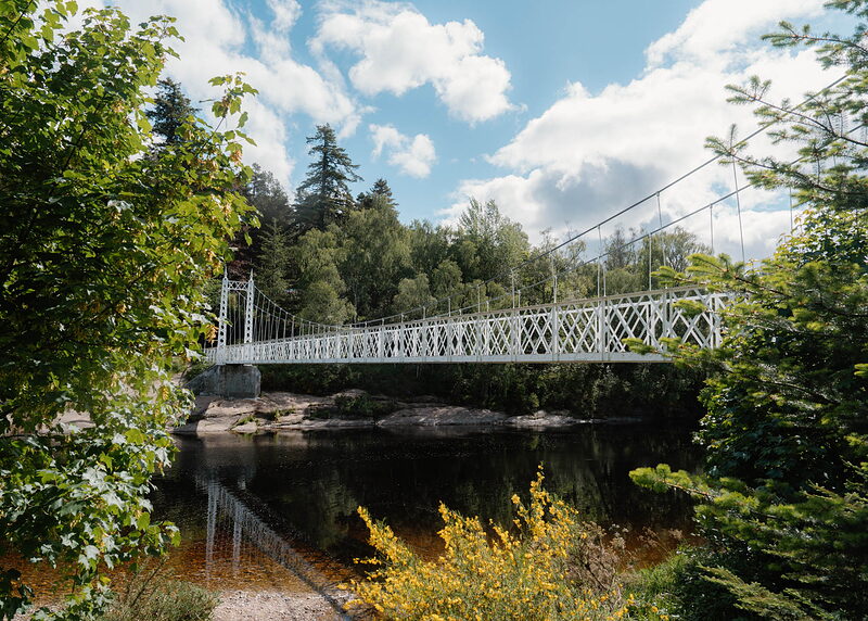 Cambus o’ May Suspension Bridge