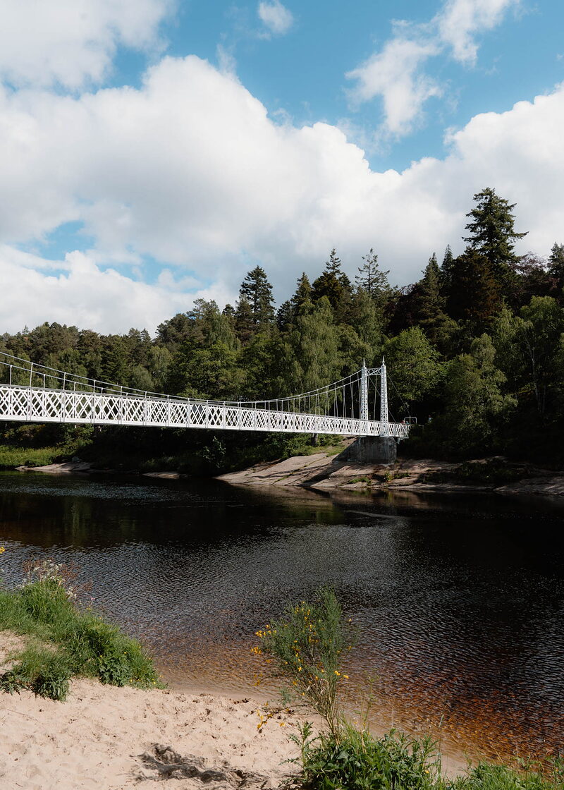 Cambus o’ May Suspension Bridge
