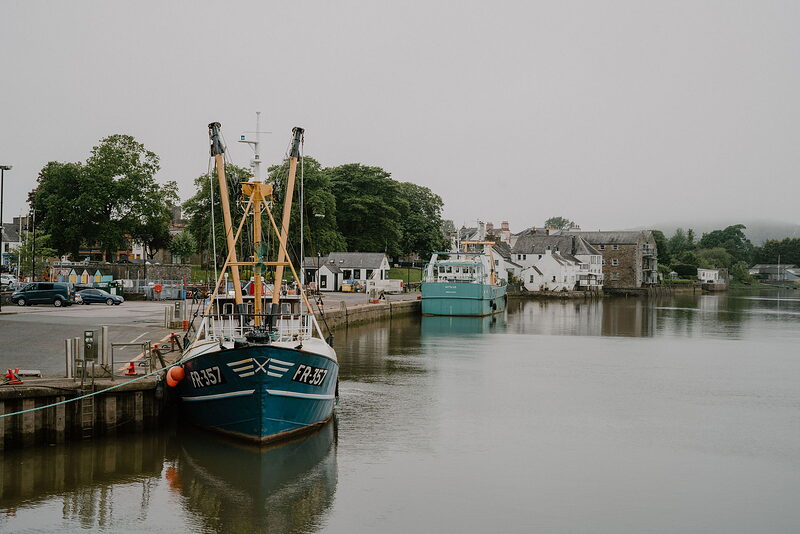 Kirkcudbright harbour