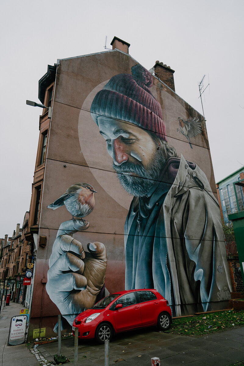 Murals of St Mungo & St Enoch