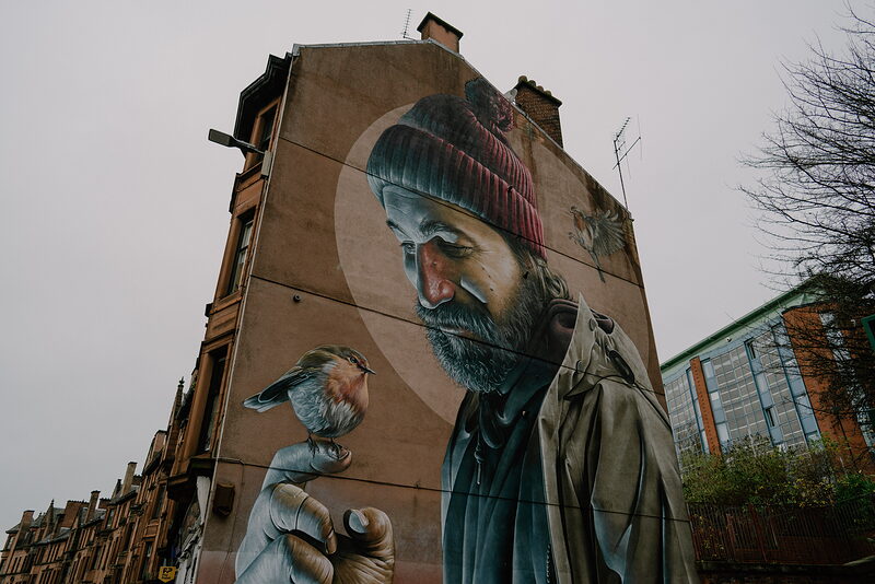 Murals of St Mungo & St Enoch