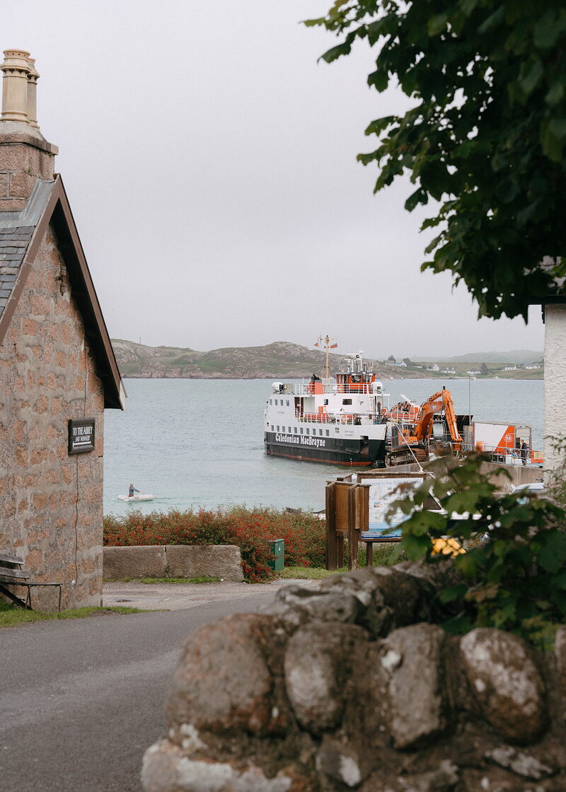 The ferry from Iona to Fionnphort