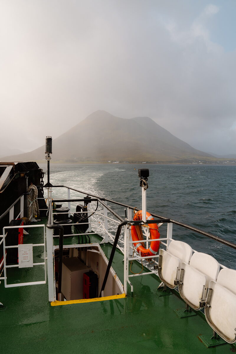 The ferry from Sconser to Raasay