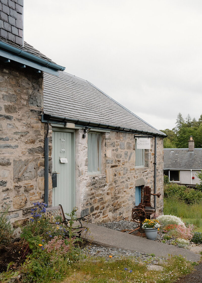 The Rannoch riverside path